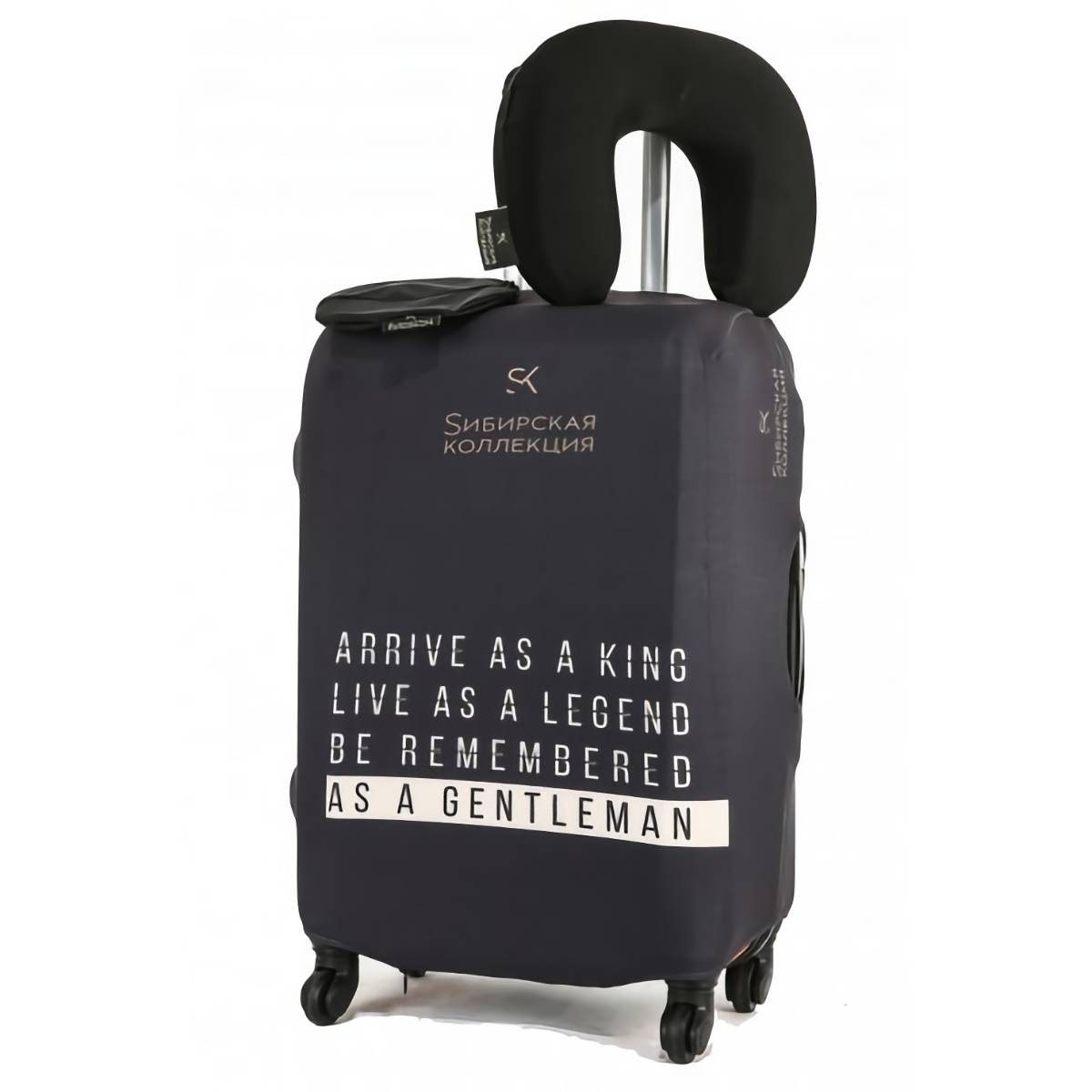 Какую информацию могут нести брендированные чехлы для чемоданов?