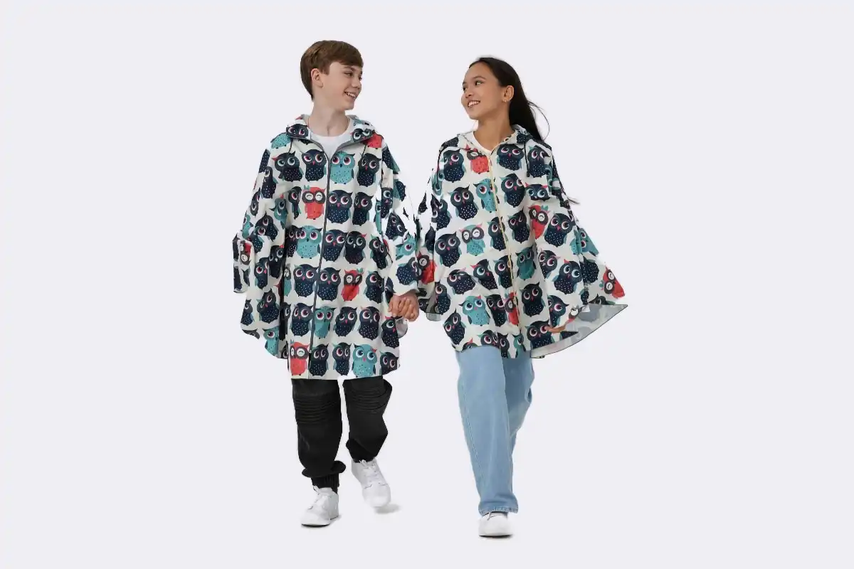 Детские дождевики как основа для брендирования