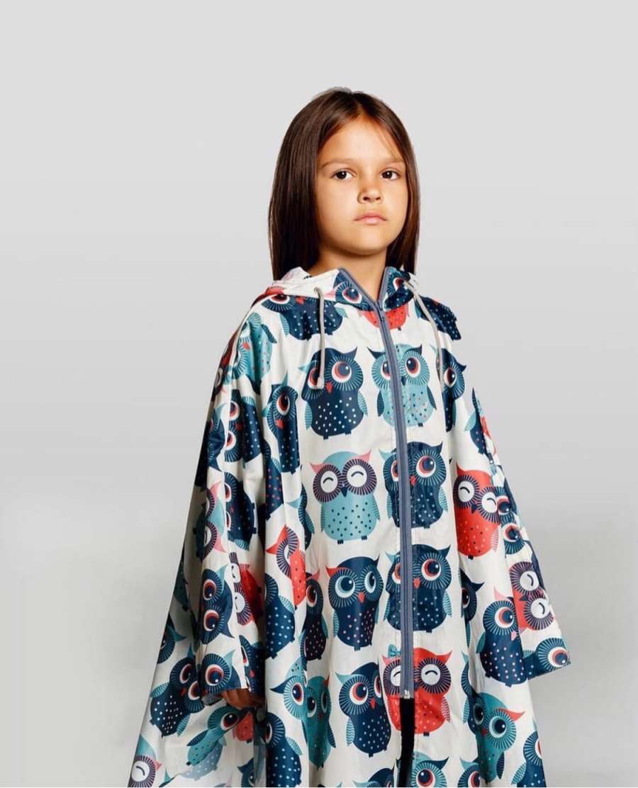 Детский дождевик-пончо — забота о ребенке