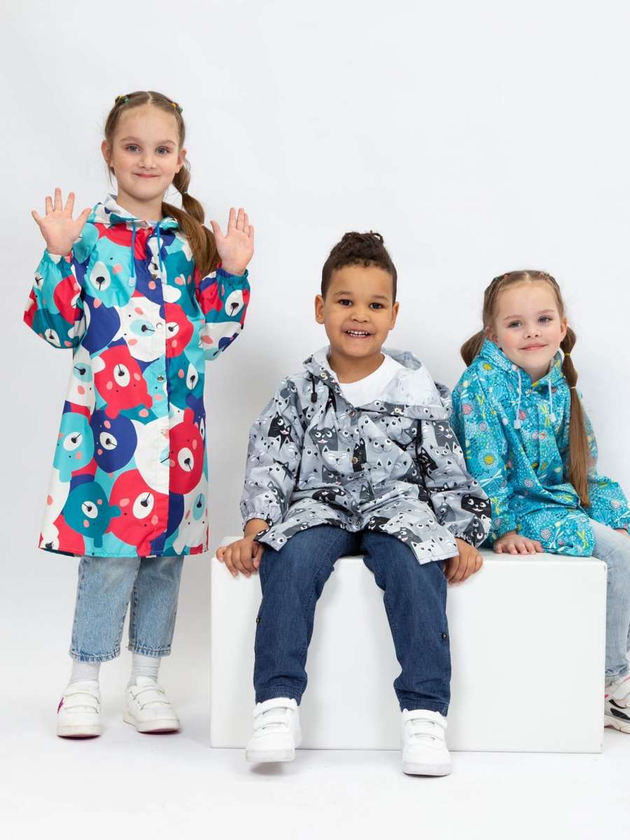 Особенности детских дождевиков