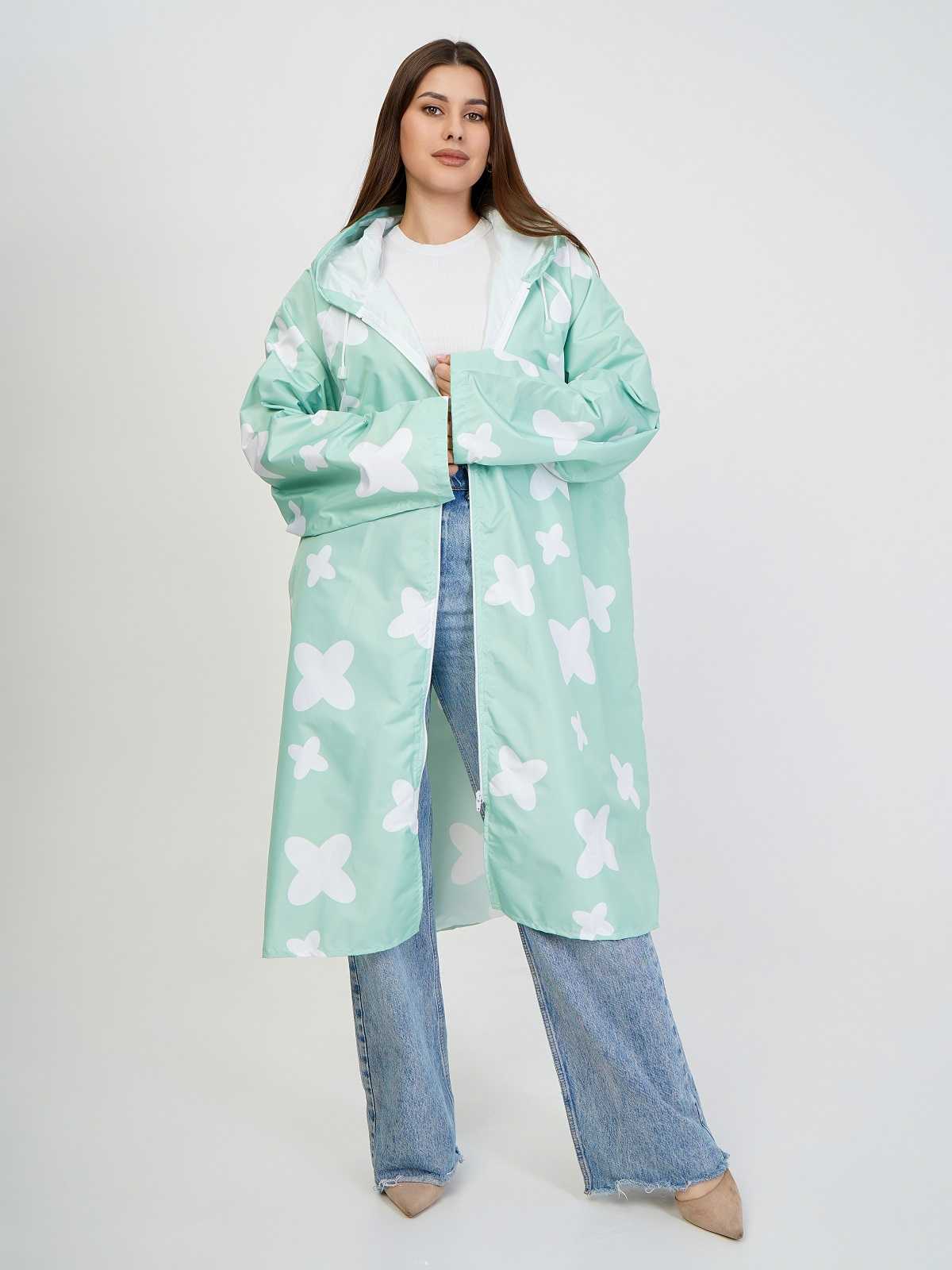 Дождевик over size "Ромашкилютики"