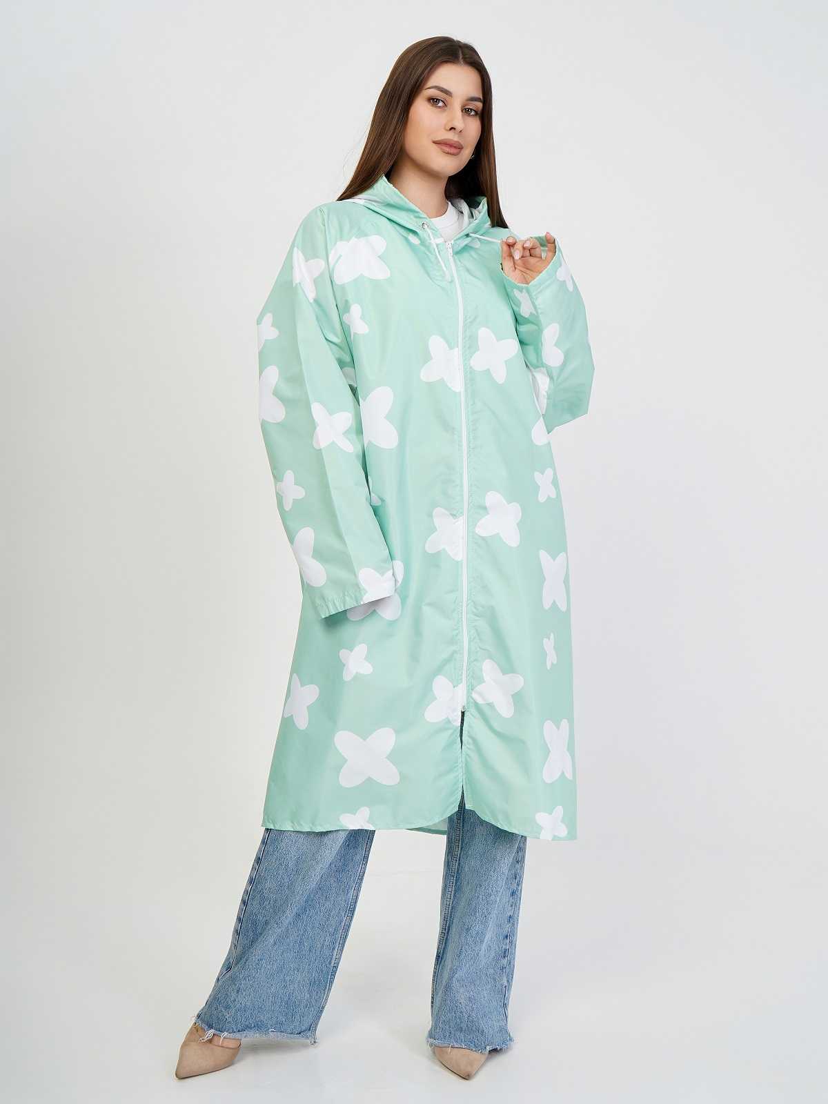 Дождевик over size "Ромашкилютики"