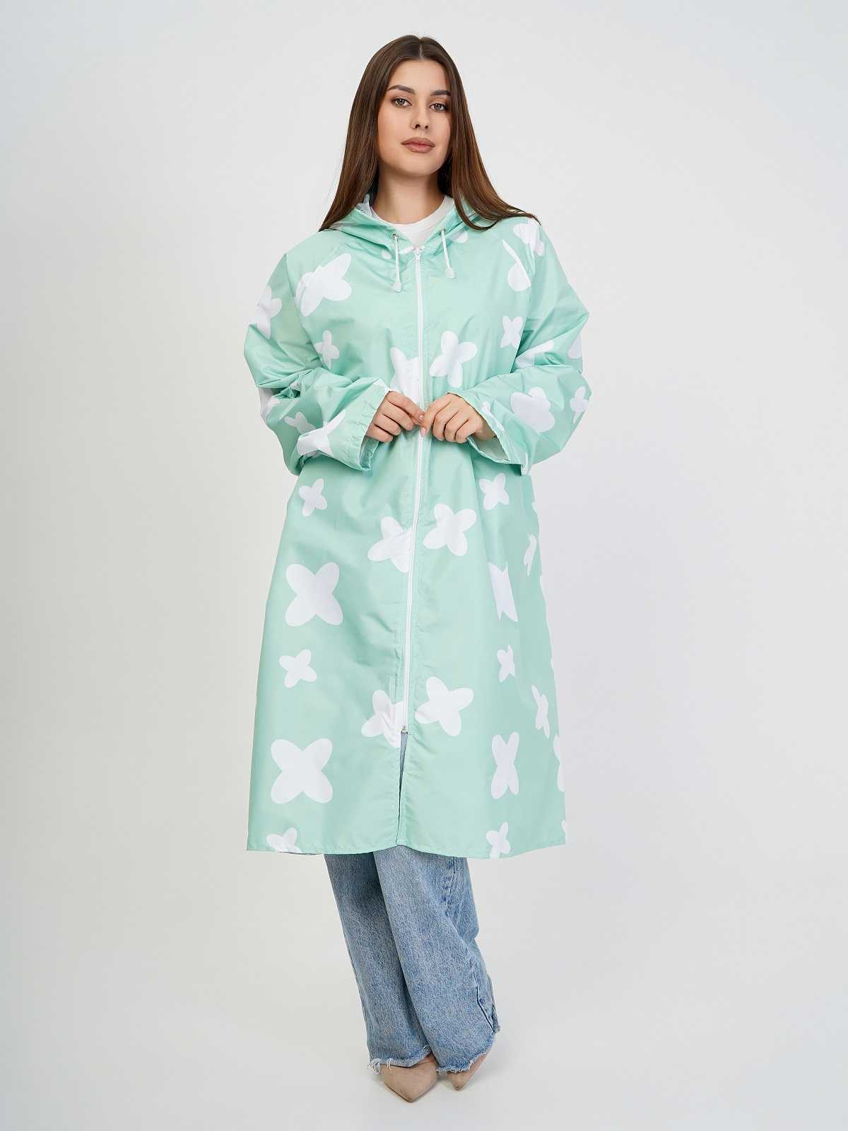 Дождевик over size "Ромашкилютики"