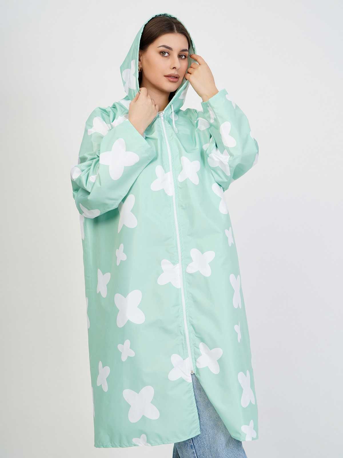 Дождевик over size "Ромашкилютики"