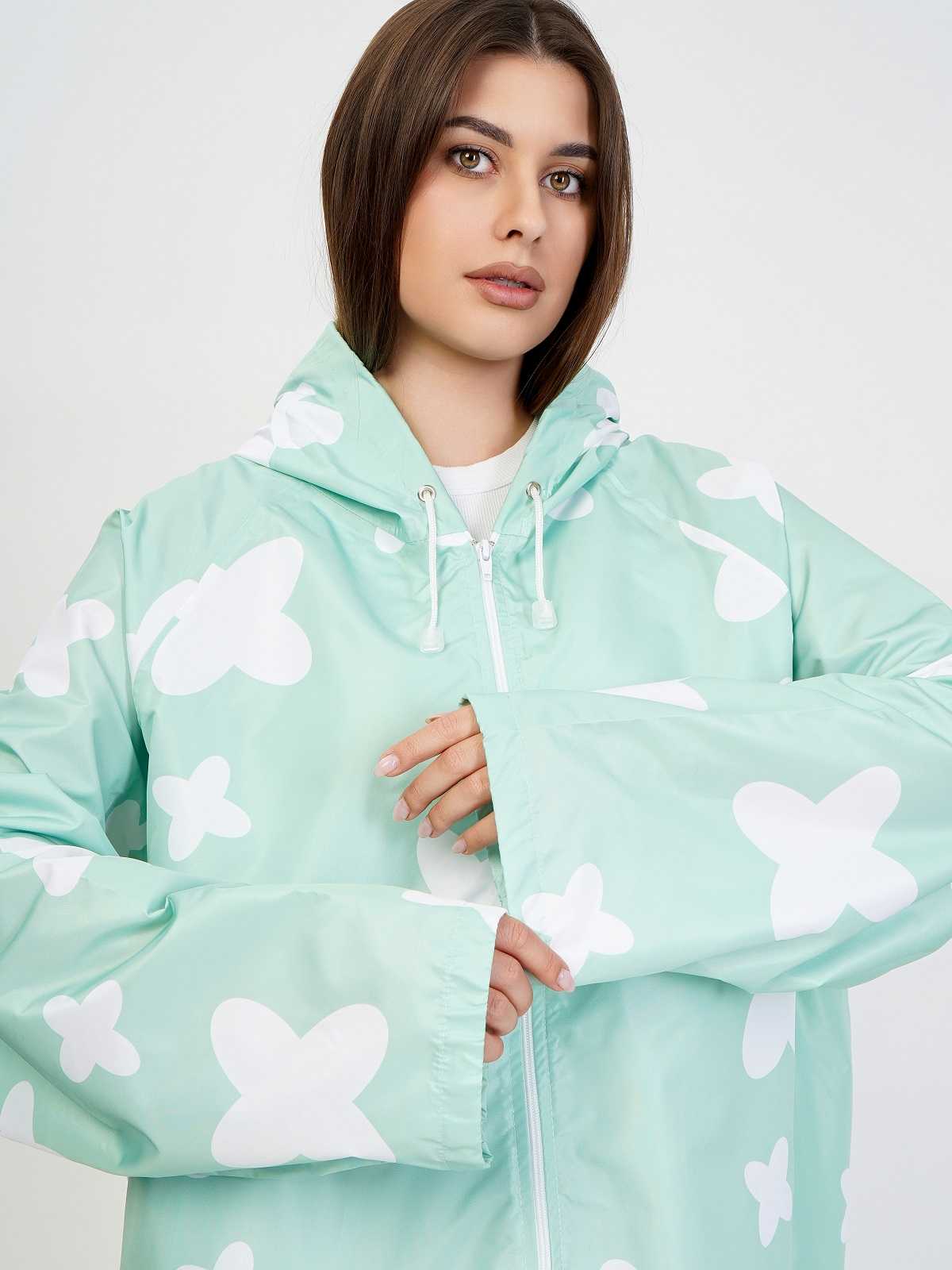 Дождевик over size "Ромашкилютики"