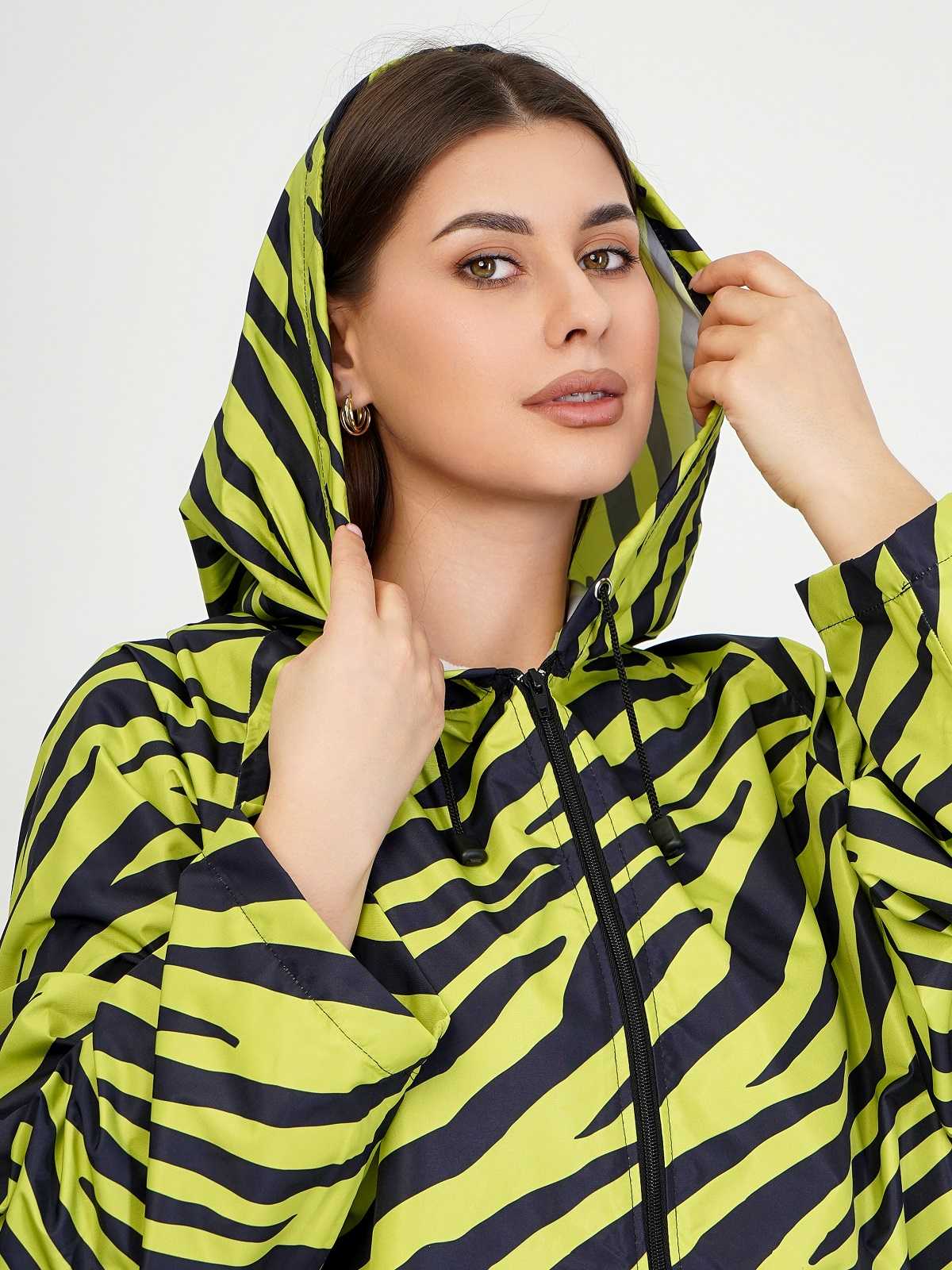 Дождевик over size "Зебра"