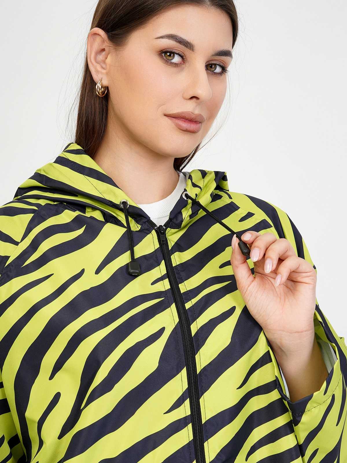 Дождевик over size "Зебра"