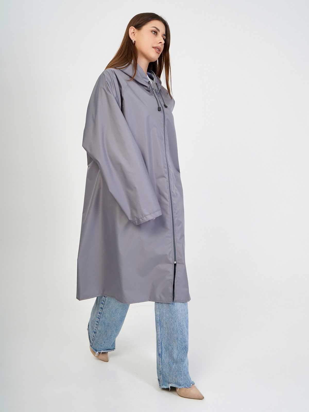 Дождевик over size Серый Unisex LITE