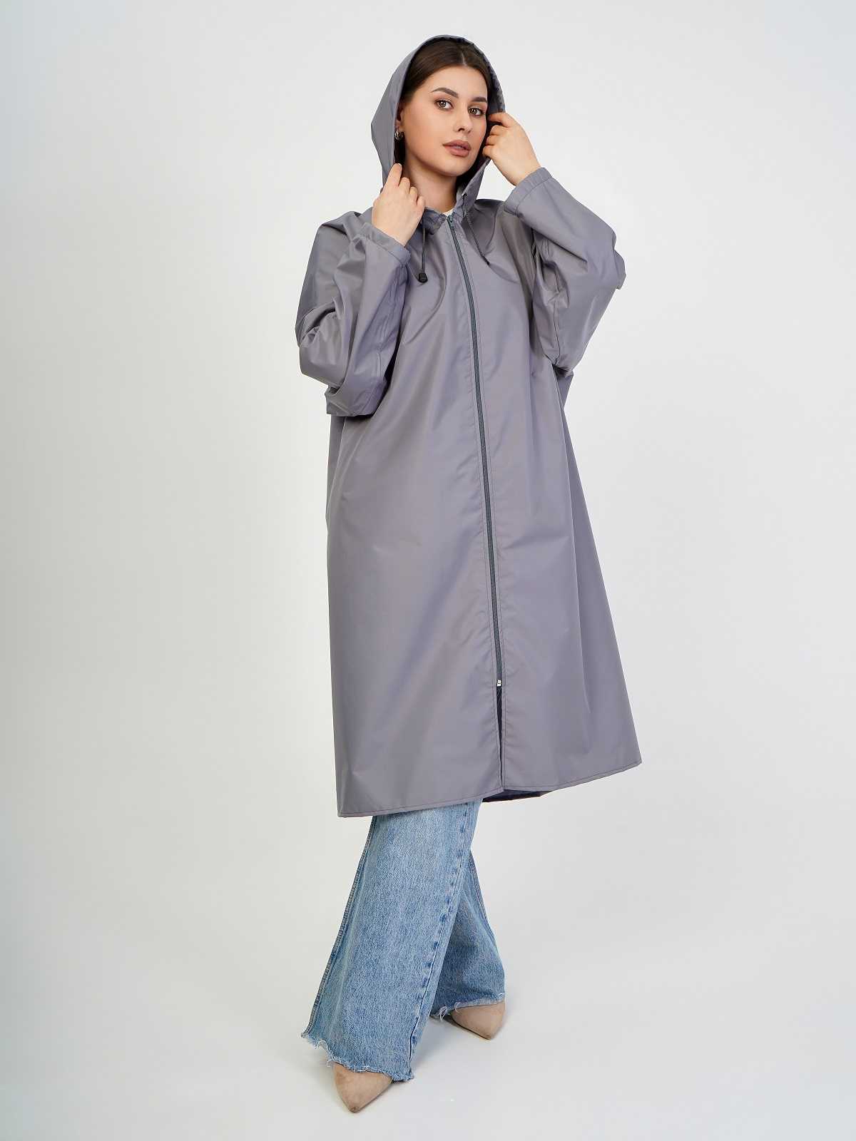 Дождевик over size Серый Unisex LITE