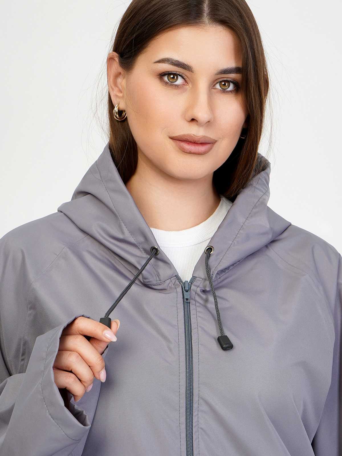 Дождевик over size Серый Unisex LITE