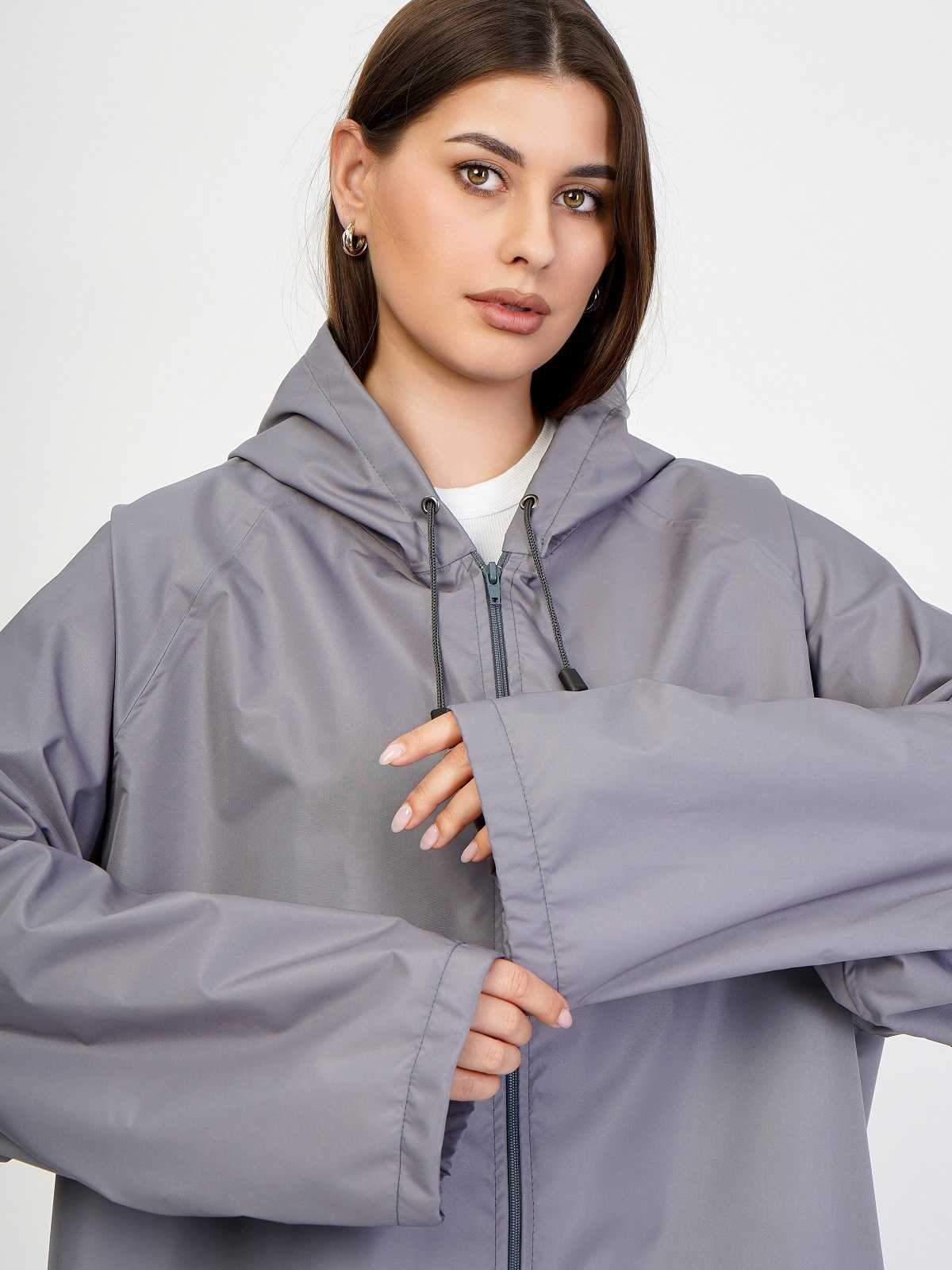 Дождевик over size Серый Unisex LITE