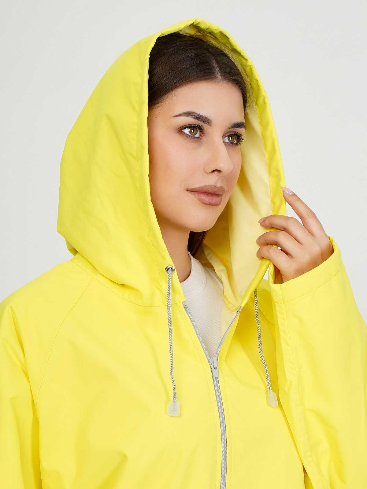 Дождевик на кнопках/молнии Желтый