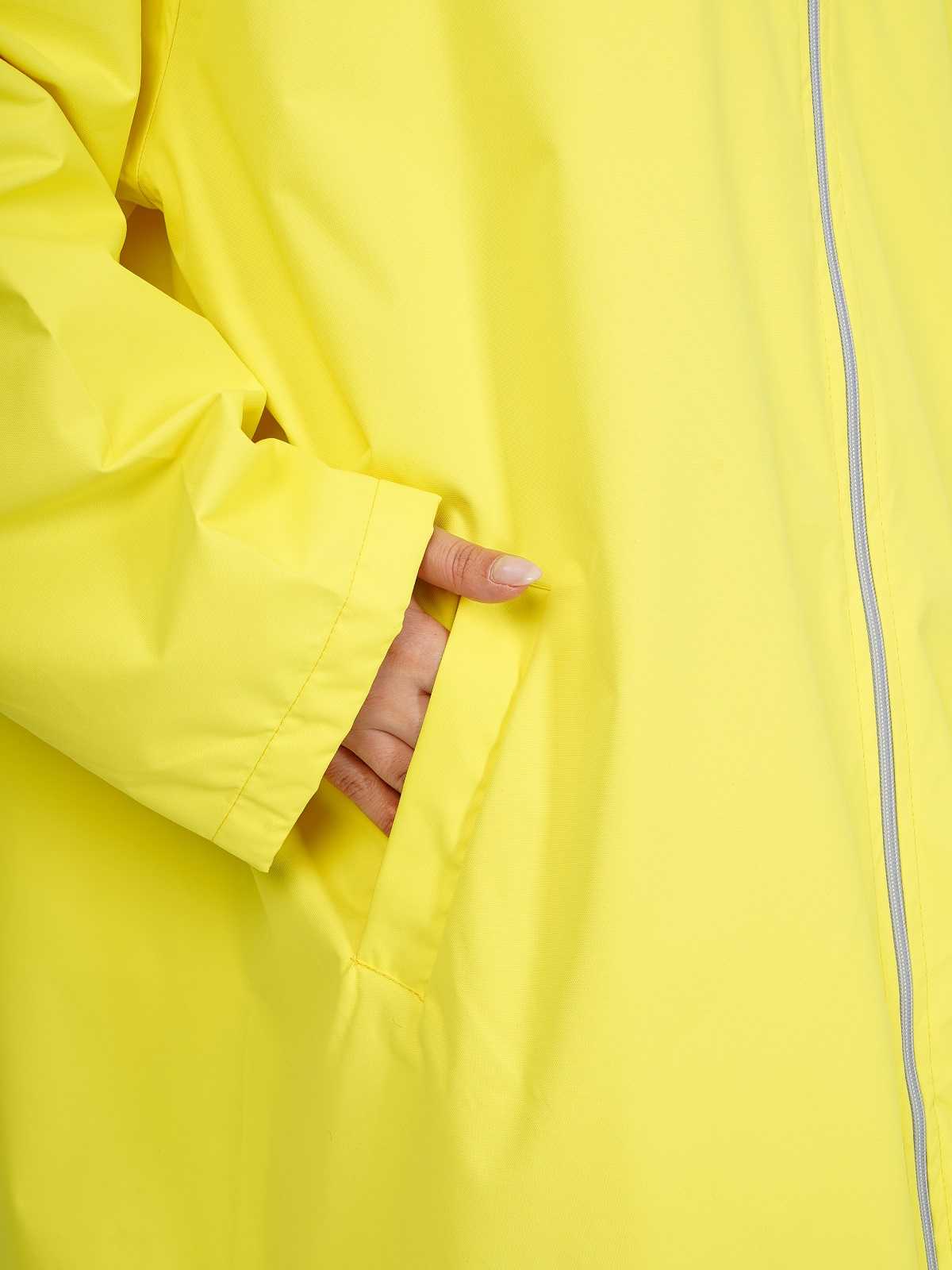 Дождевик на кнопках/молнии Желтый