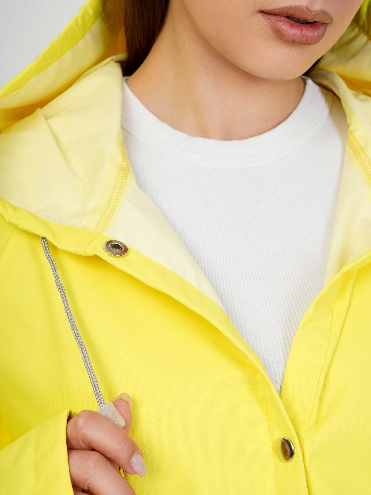Дождевик на кнопках/молнии Желтый