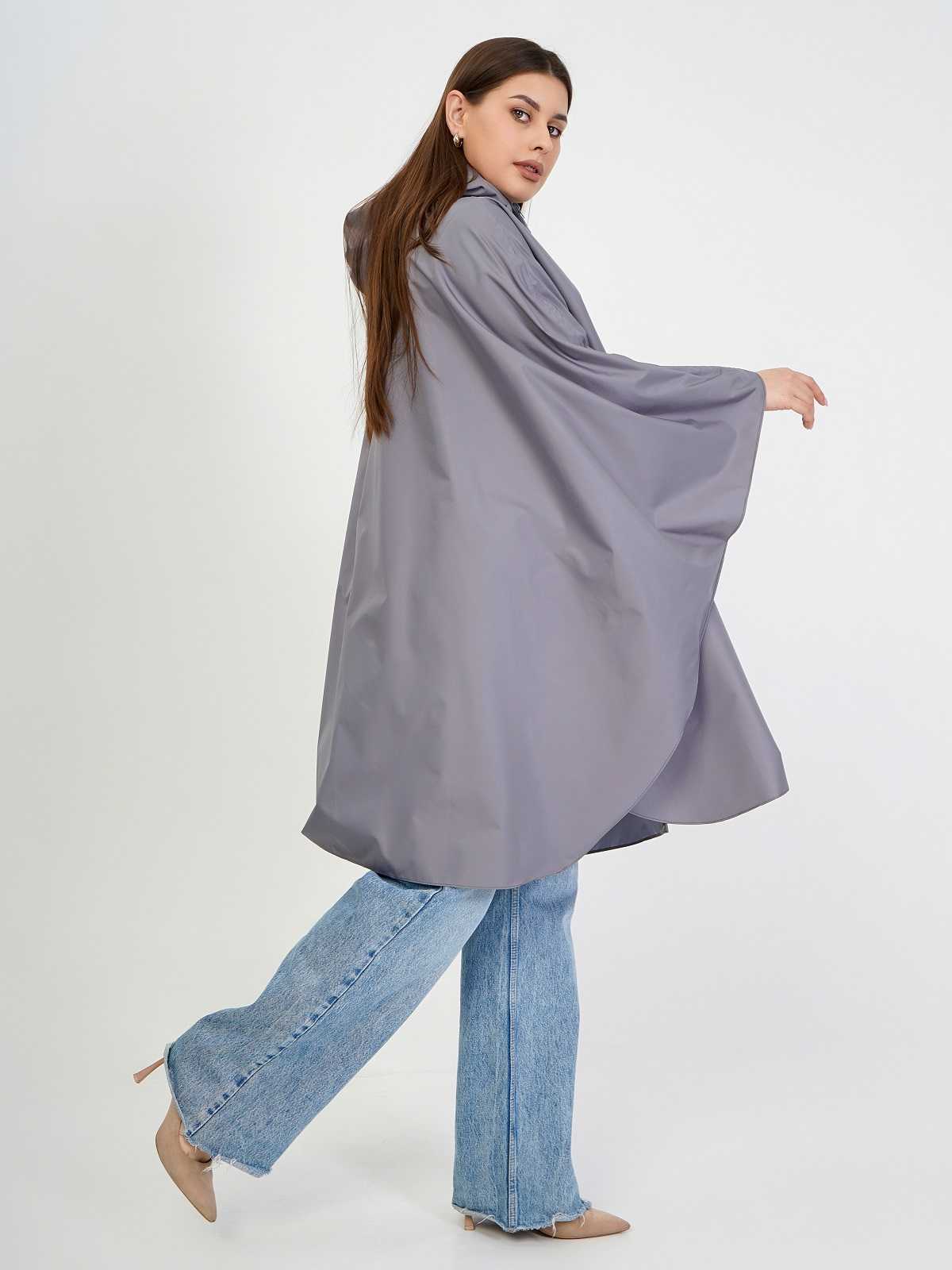 Дождевик-пончо "Серый"