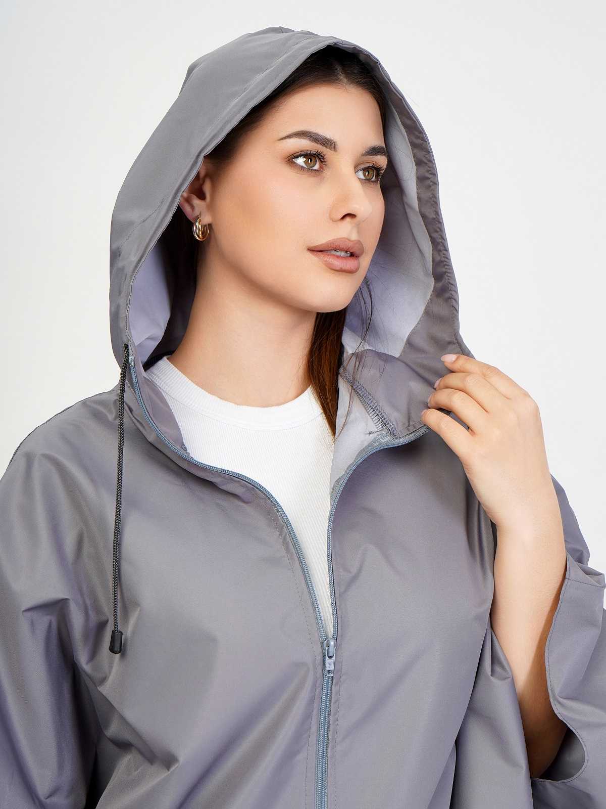 Дождевик-пончо "Серый"