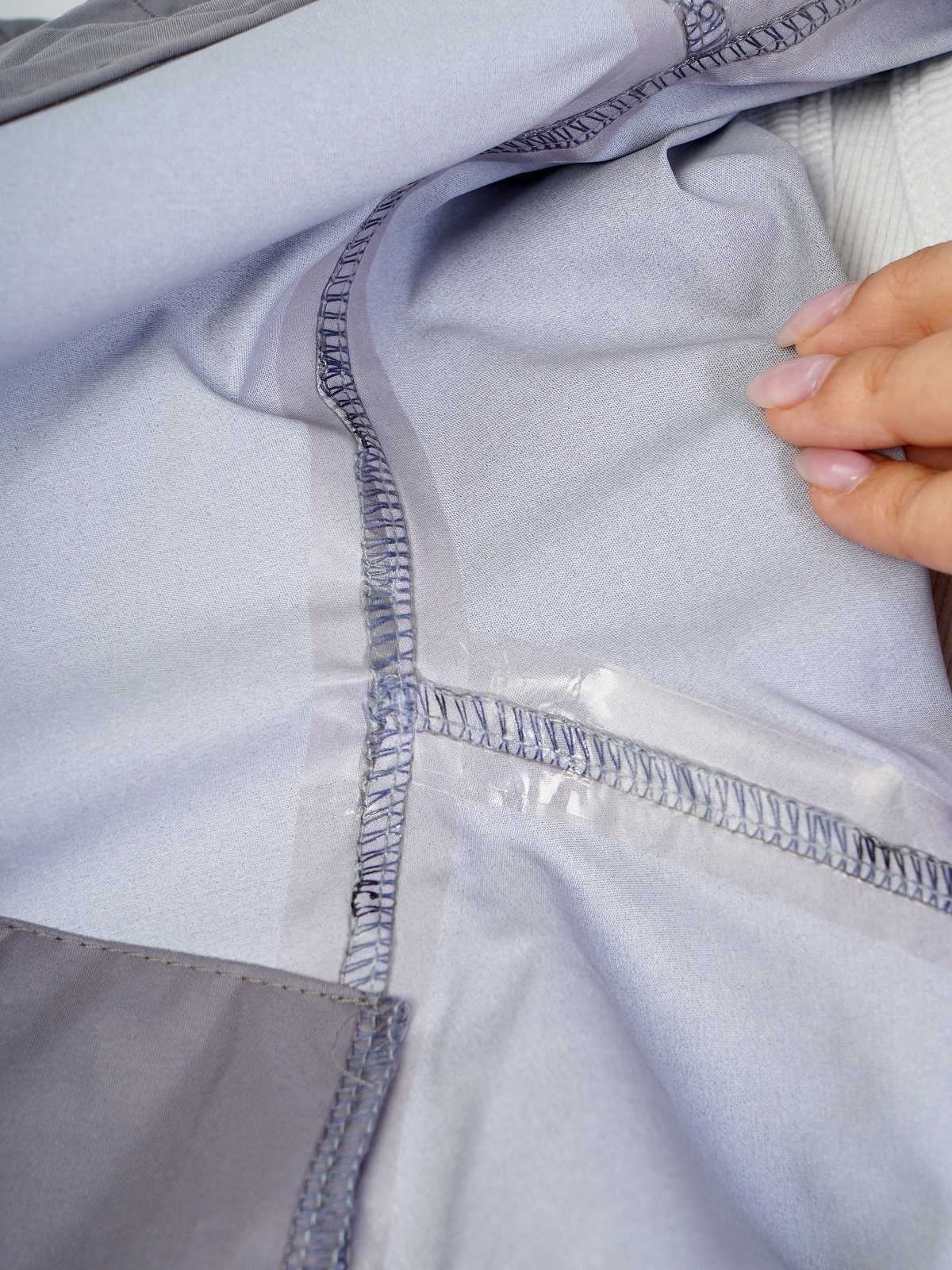 Дождевик-пончо "Серый"