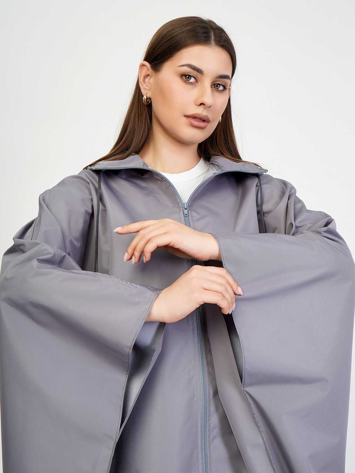 Дождевик-пончо "Серый"