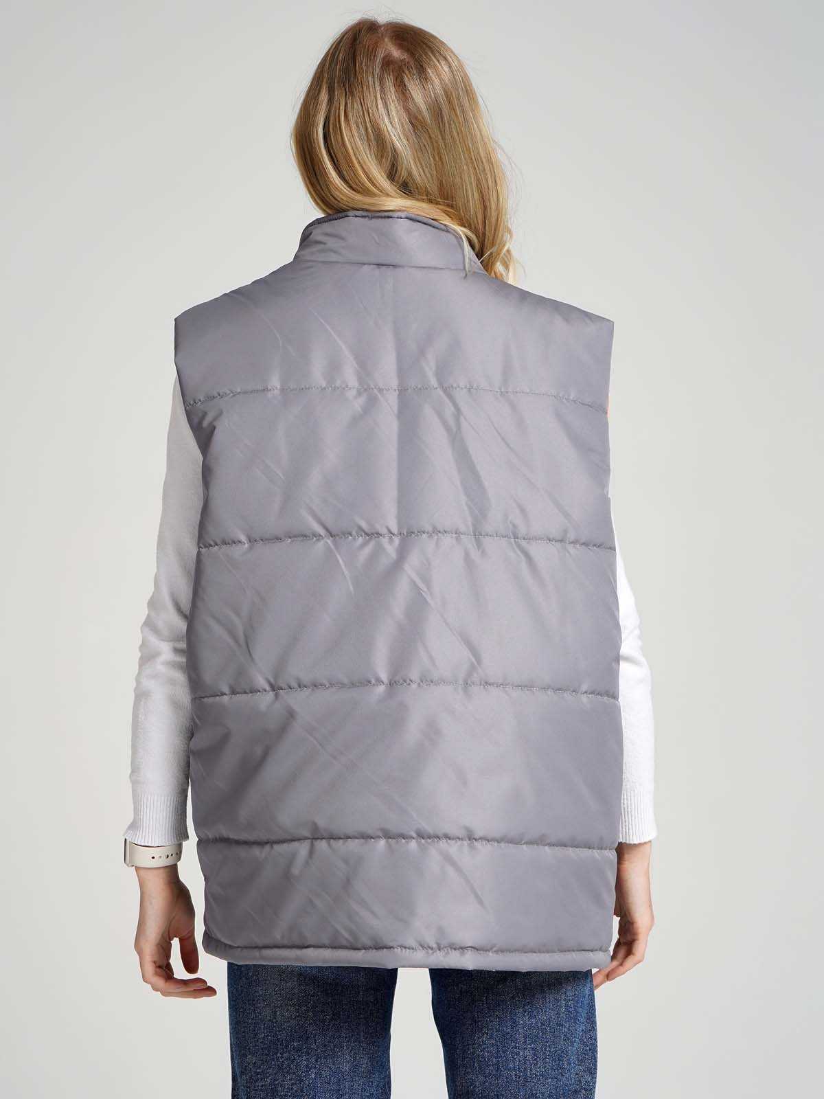 Жилетка двухсторонняя без капюшона "Карамельный петушок"