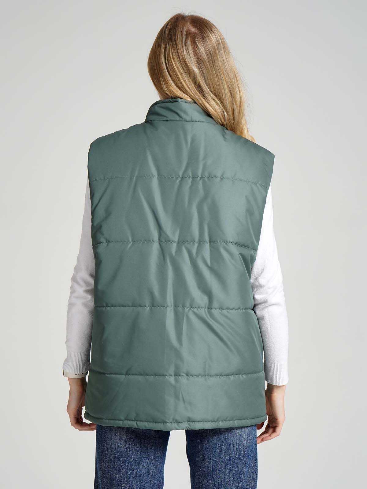 Жилетка двухсторонняя без капюшона "Жар-птица"