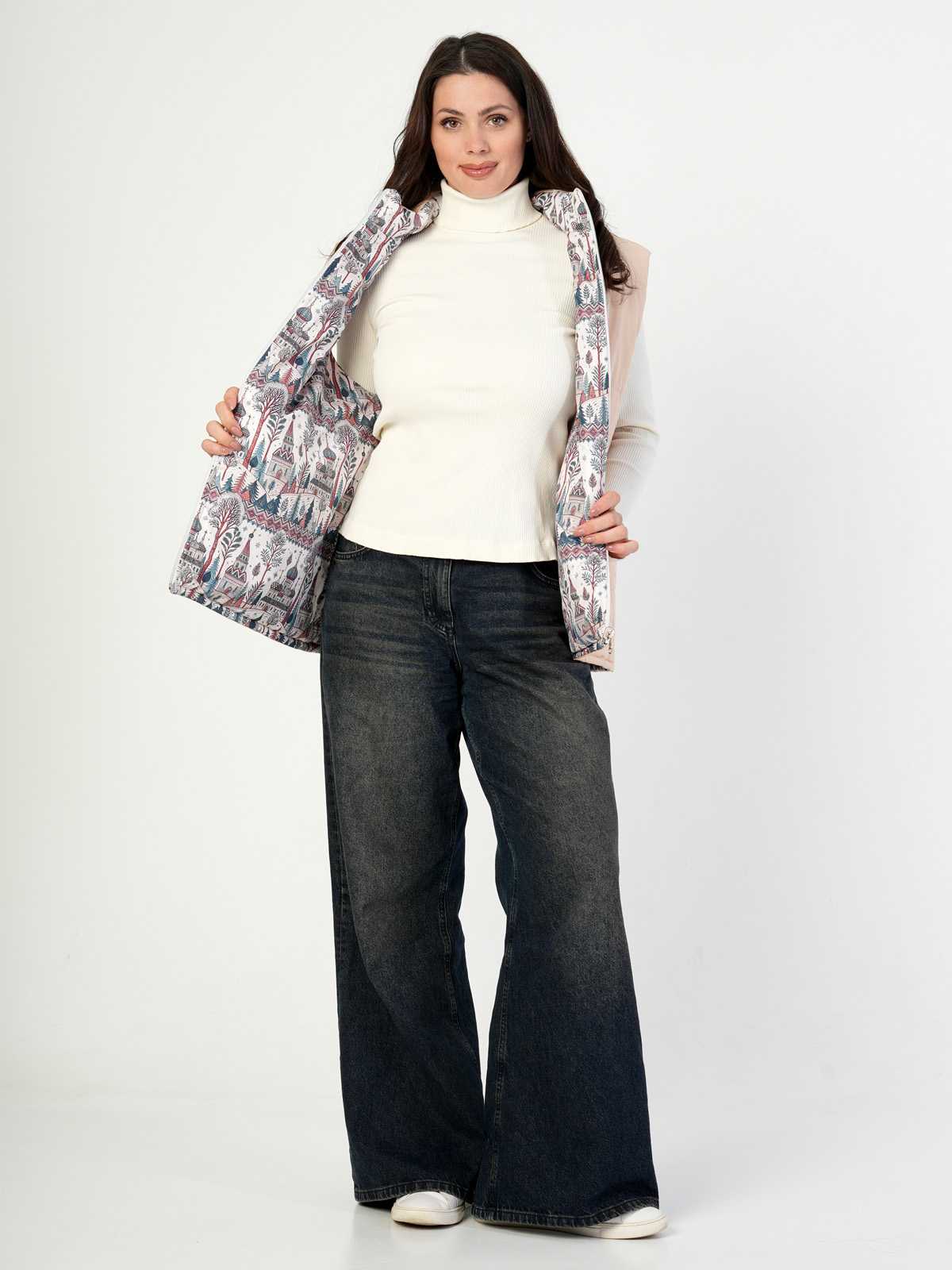 Жилетка двухсторонняя с отстегивающимся капюшоном "Русская душа 2.0" ПРЕДЗАКАЗ