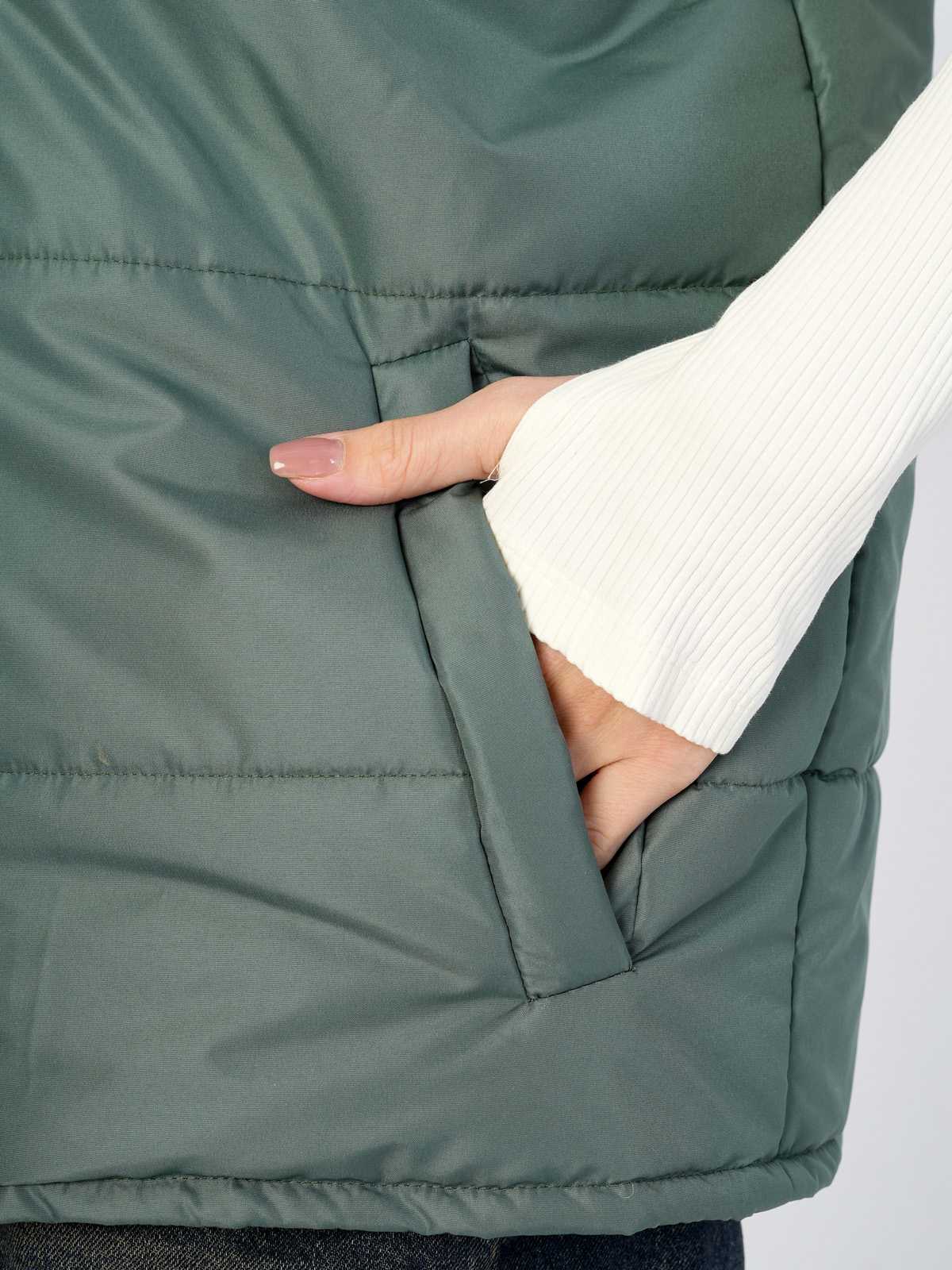 Жилетка двухсторонняя с отстегивающимся капюшоном "Жар-птица" ПРЕДЗАКАЗ