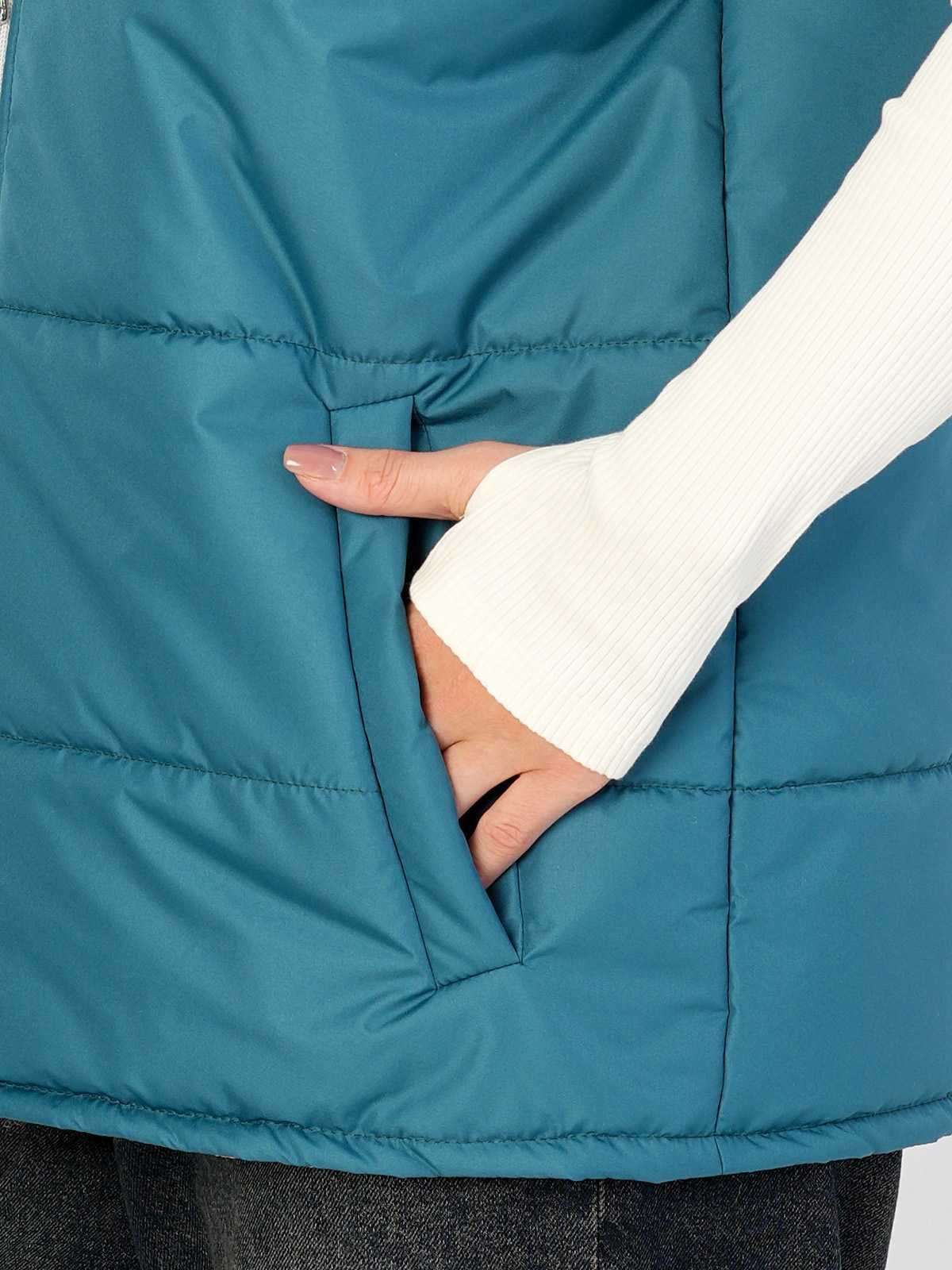 Жилетка двухсторонняя с отстегивающимся капюшоном "Аленький цветочек" ПРЕДЗАКАЗ