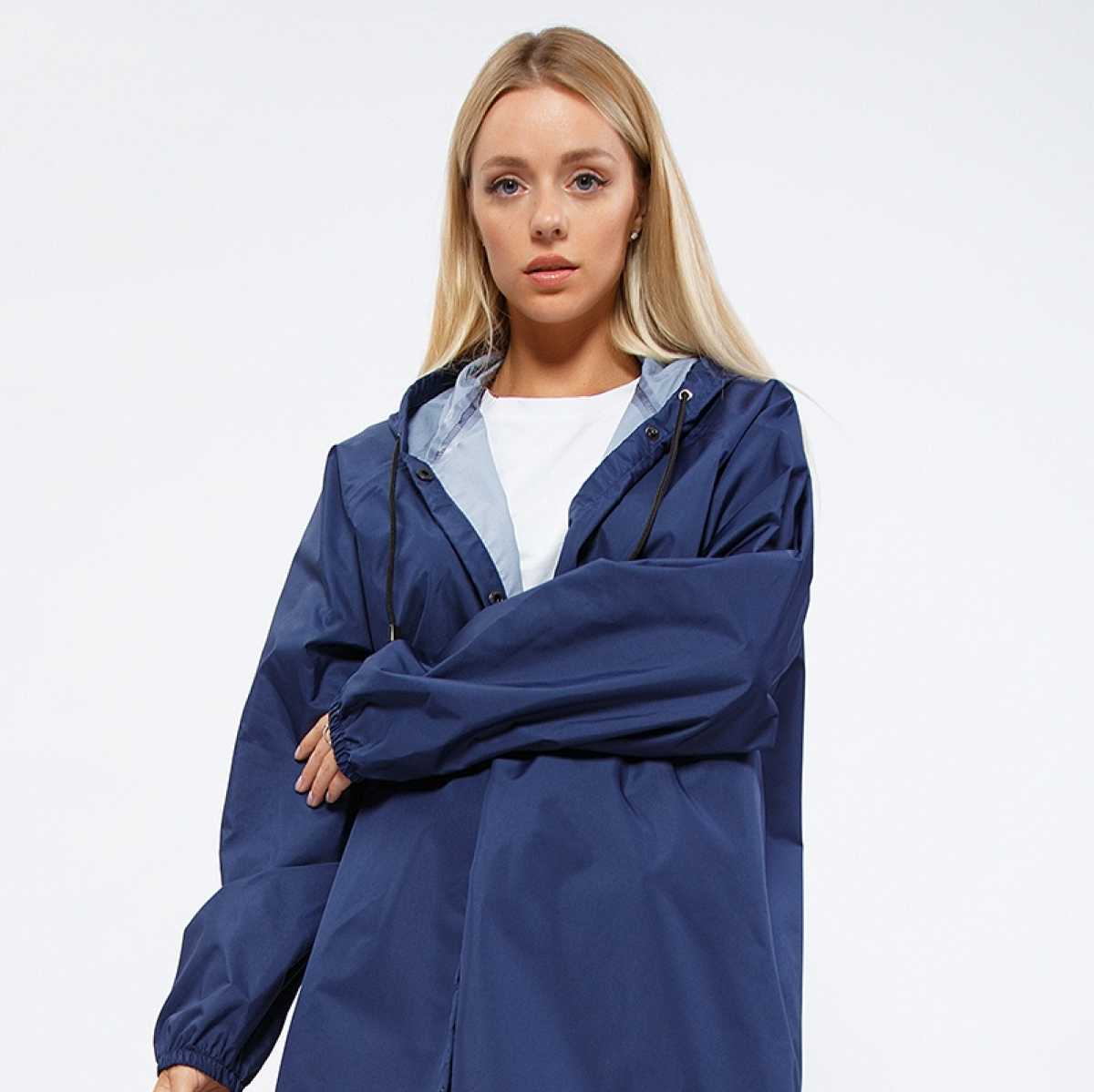 Дождевик на кнопках One size Синий "Unisex" LITE