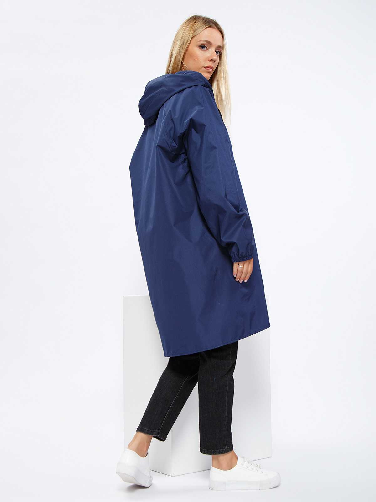 Дождевик на кнопках One size Синий "Unisex" LITE